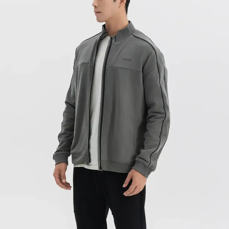 DECATHLON ARTENGO Jackets Coats Men's Khaki Gray-8