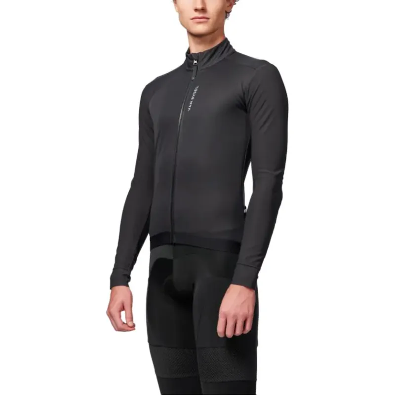 DECATHLON Cycling Clothing Men's Smoky Black-2