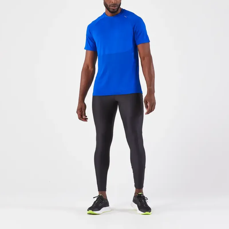 DECATHLON Kalenji100 Collection Athletic Trousers Men's Smoky Black-1