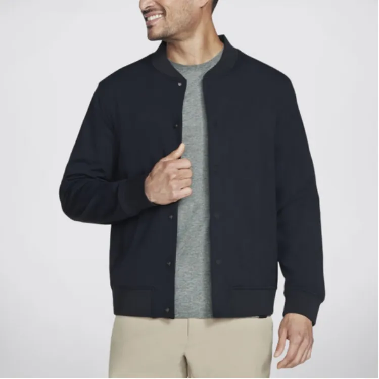 Skechers Go Fle Jackets Coats Men's Black-1