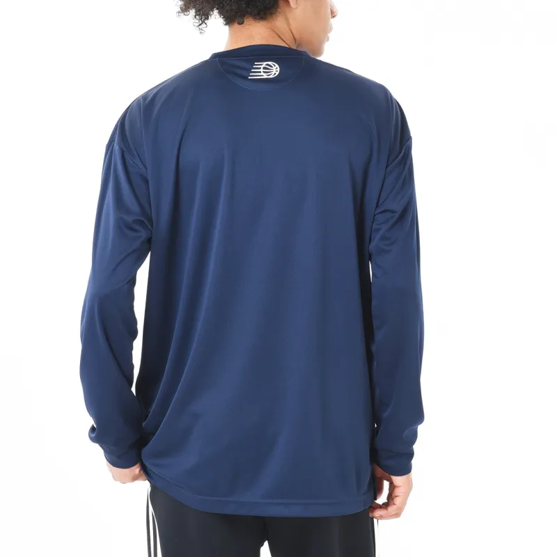 New Balance T Shirt Men's Team Marine Blue-3