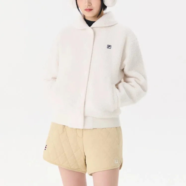 FILA Velvet Jackets Women's Cream-2