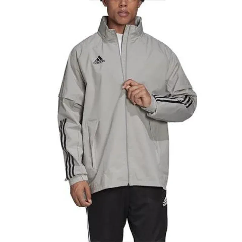 Adidas FC Dallas Jackets Coats Men's Gray-1