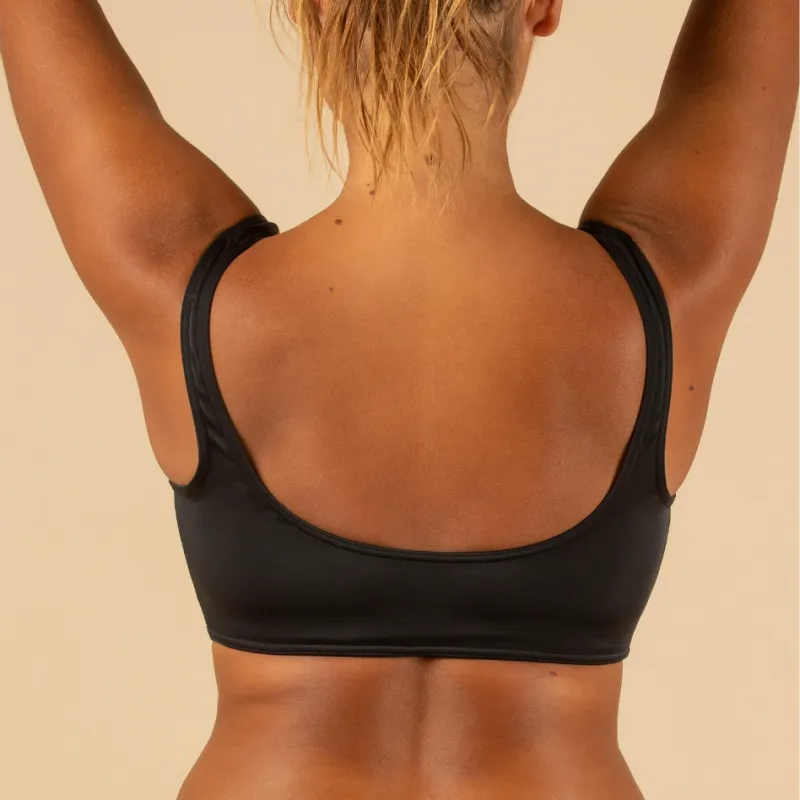 DECATHLON OLAIAN Two Piece Swimsuit Women's Black-3