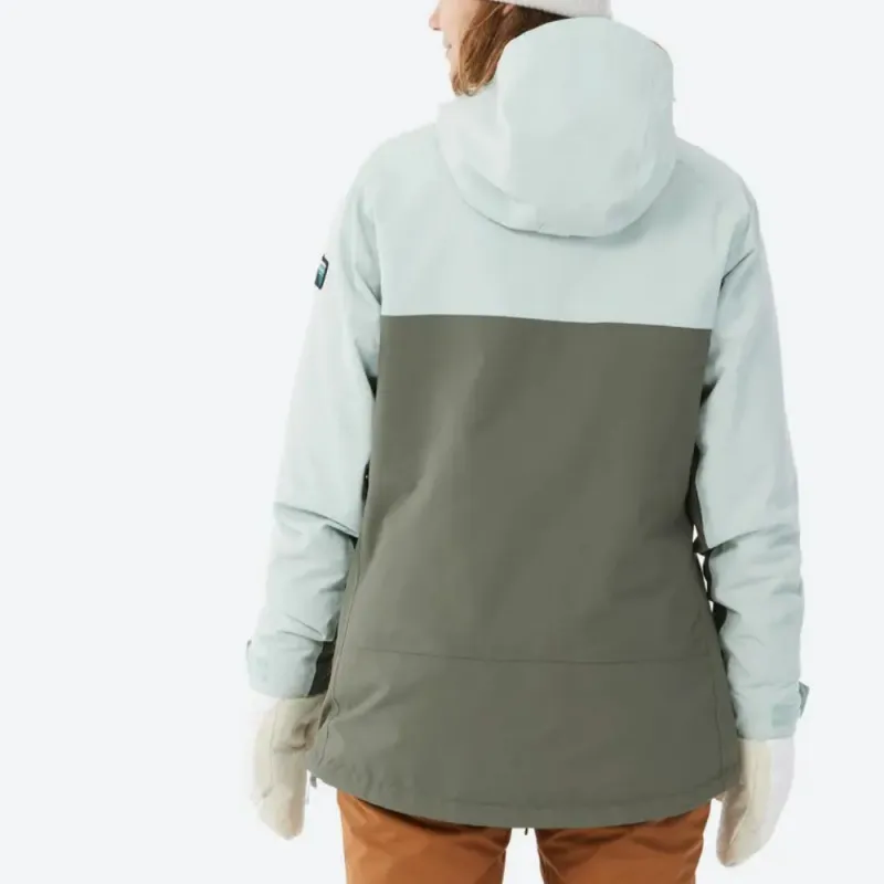 DECATHLON Jackets & Coats Women's Khaki Green-3