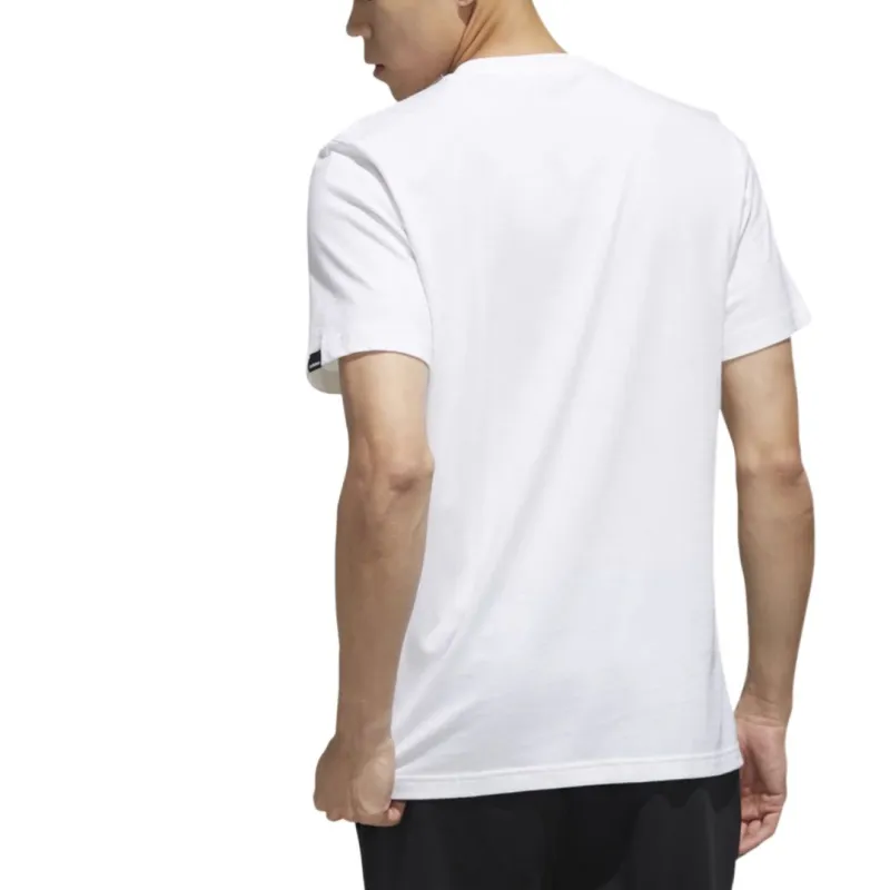 Adidas M BXD PHOTO T T Shirt Men's White-3