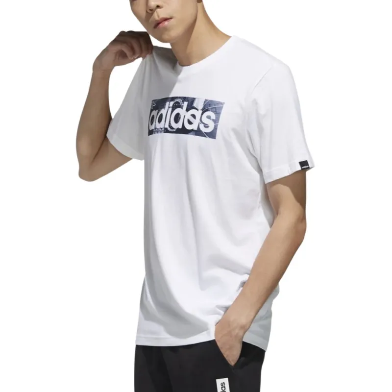 Adidas M BXD PHOTO T T Shirt Men's White-5