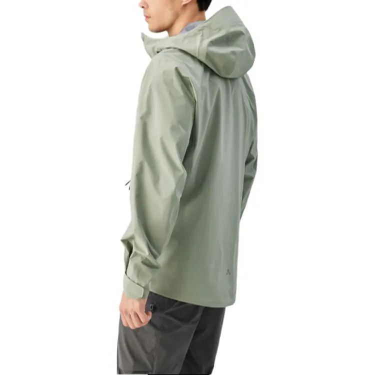 VAUDE Water-Resistant Windproof Breathable Warm Reflective With High Visibility Windbreaker Jacket Men's-6