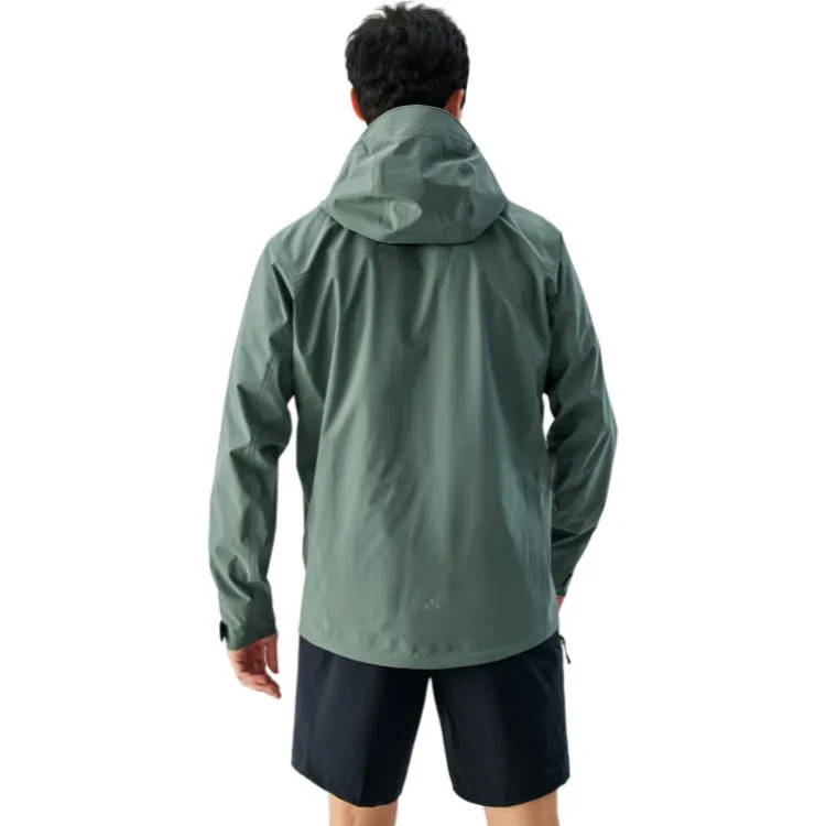 VAUDE Water-Resistant Windproof Breathable Warm Reflective With High Visibility Windbreaker Jacket Men's-2