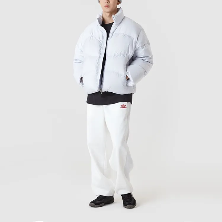Umbro Down Jacket Unisex Light Gray-3