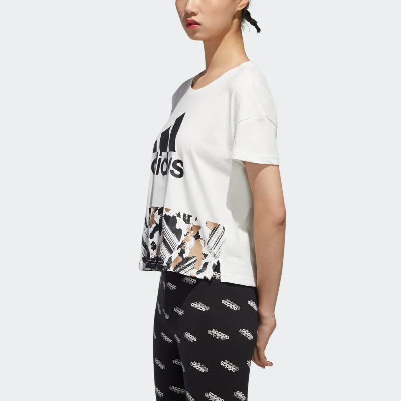 Adidas T Shirts Women's White-4