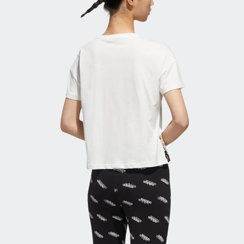 Adidas T Shirts Women's White-3
