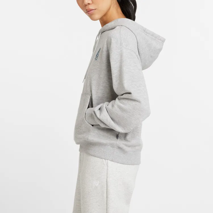 New Balance Logo-appliqué Hoodie-2