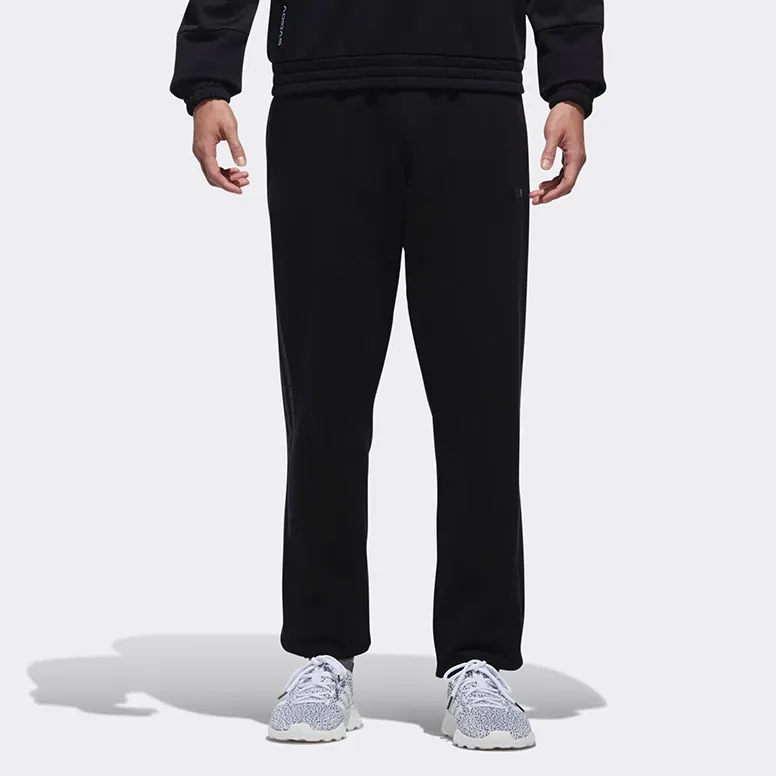 Adidas Knitted Sports Pants Men's Black-2