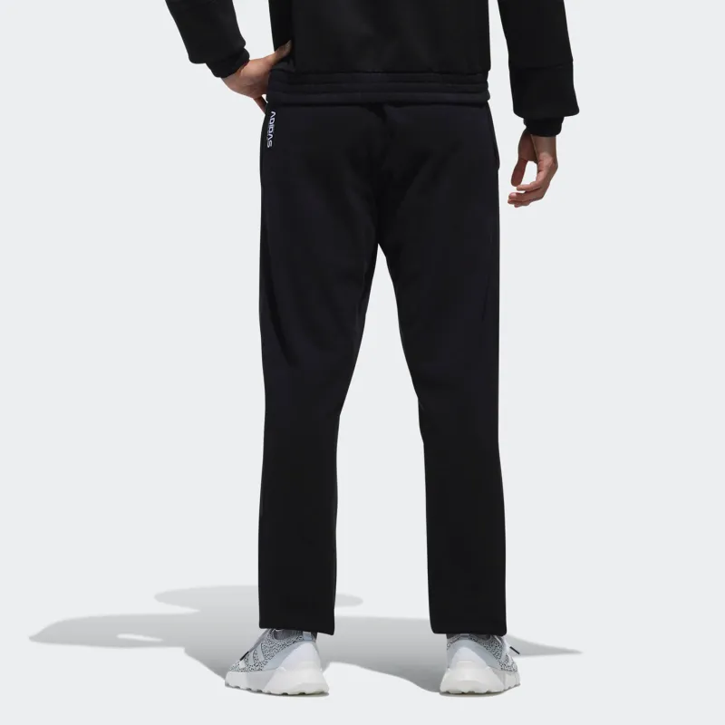 Adidas Knitted Sports Pants Men's Black-3