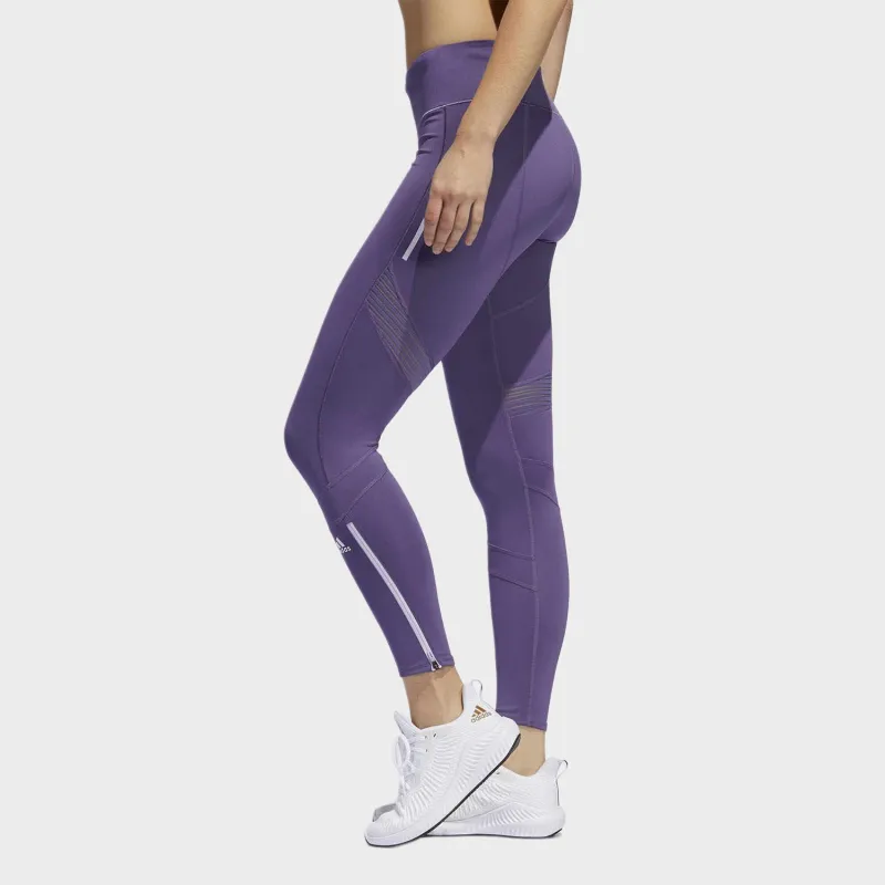 Adidas Athletic Trousers Women's Purple-3