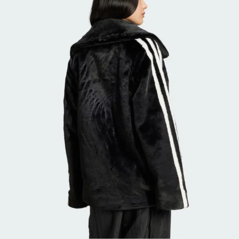 Adidas Originals Coats Women's Black-2
