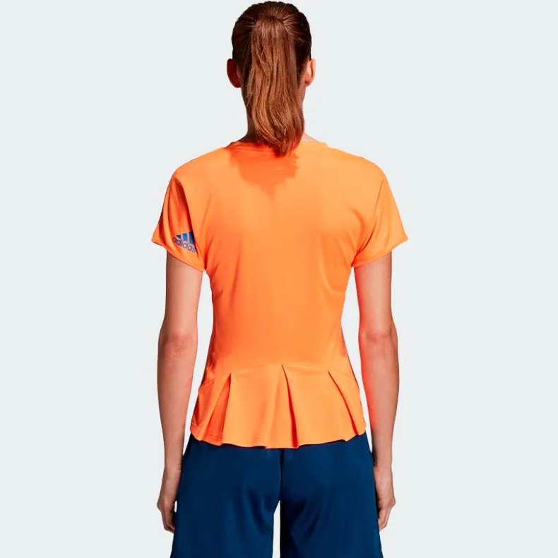 Adidas Badminton Clothing Women's Orange-3