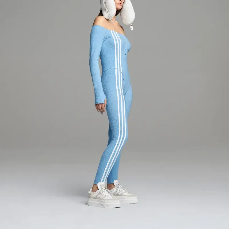 Adidas Ivy Park Terry Bodysuit Light Blue-4