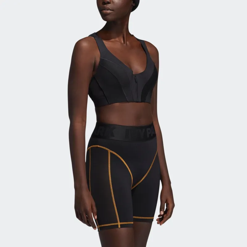 Adidas Ivy Park Medium Support Zip Bra Black-4