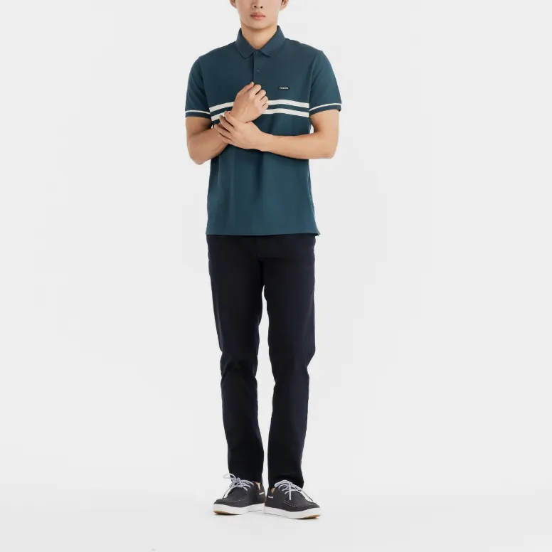 DECATHLON Polo Shirt Men's Blue-2
