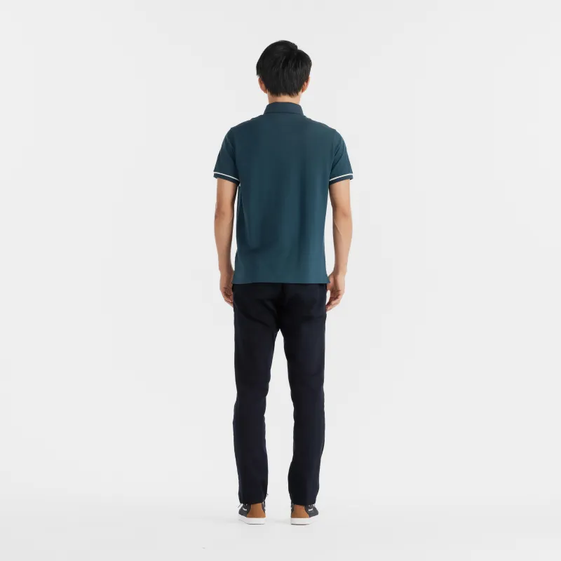 DECATHLON Polo Shirt Men's Blue-4