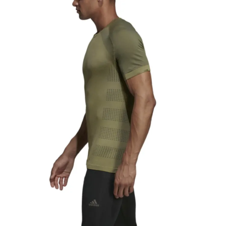 Adidas T-Shirt Men's Original Khaki/Legend Wisteria-3