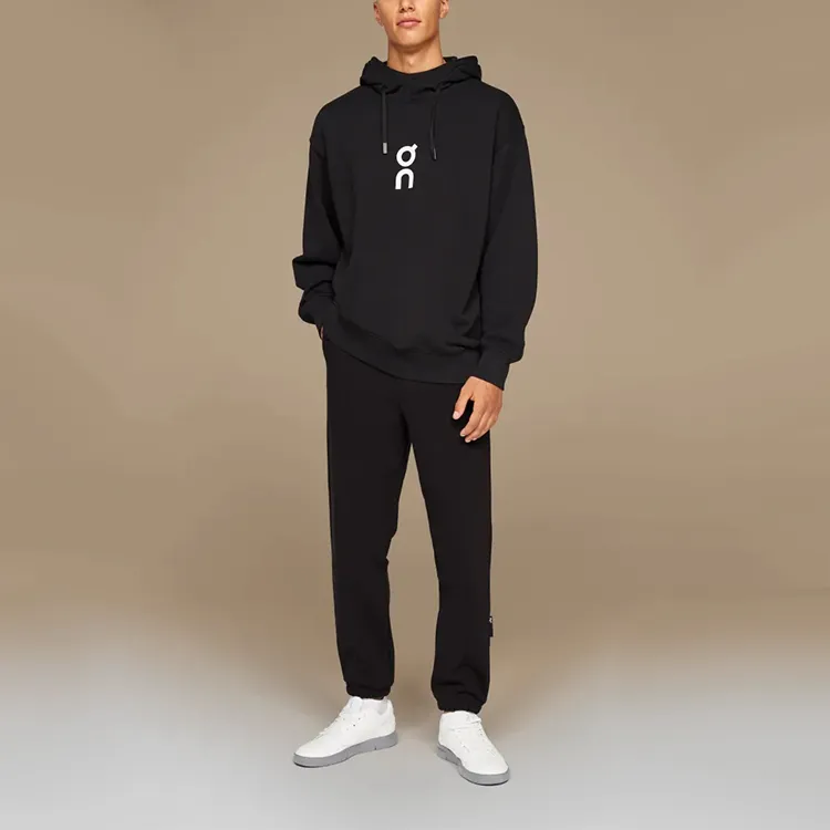 On Club Hoodie Sweatshirt Men's Black-1