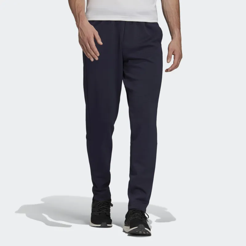 Adidas MUST HAVES Knitted Sweatpants Men's Legend Ink/White-2