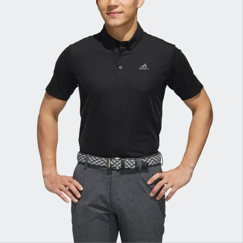 Adidas Golf Polo Shirt Men's Black-2