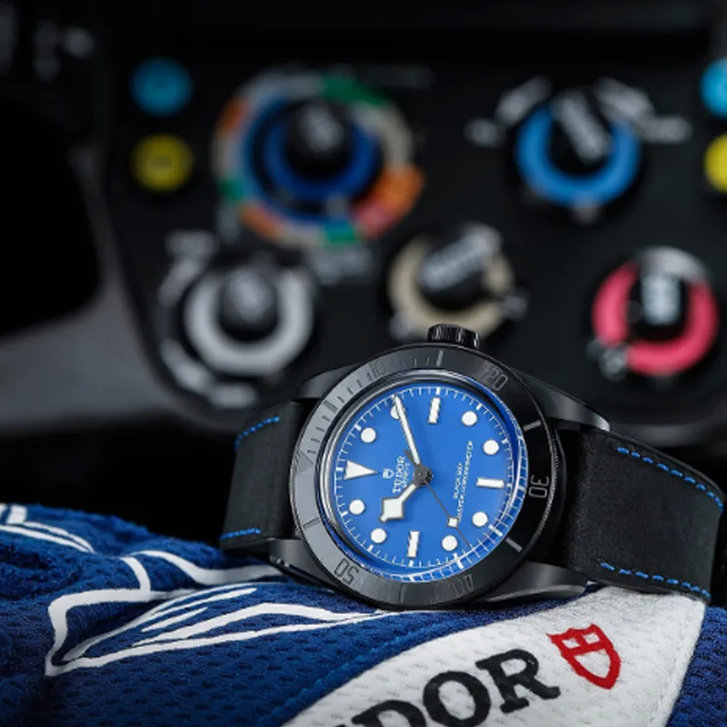 TUDOR BLACK BAY Collection Automatic Mechanical Movement Men's Watches Watch 41mm Blue Dial Ceramic Watch Case-3