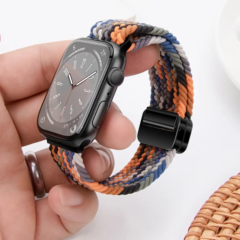BHO Simple Love Collection Apple Compatibility Watch Band 120 205mmcm Nylon Material-3