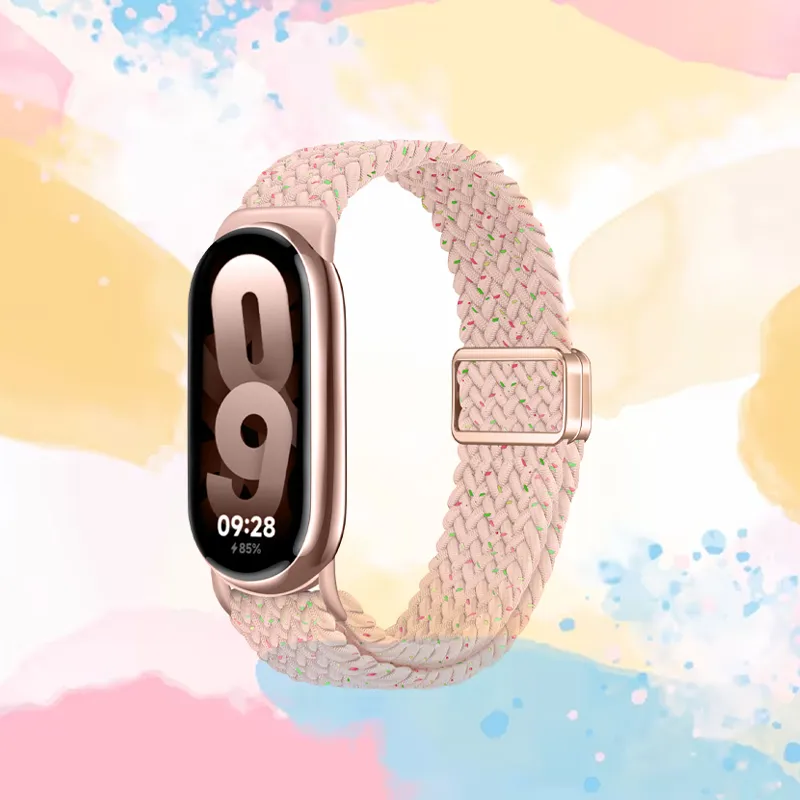 APEPALOG Compatibility With Xiaomi Smart Band 9/8/NFC Xiaomi Compatibility Watch Band 22cm Nylon Material-5