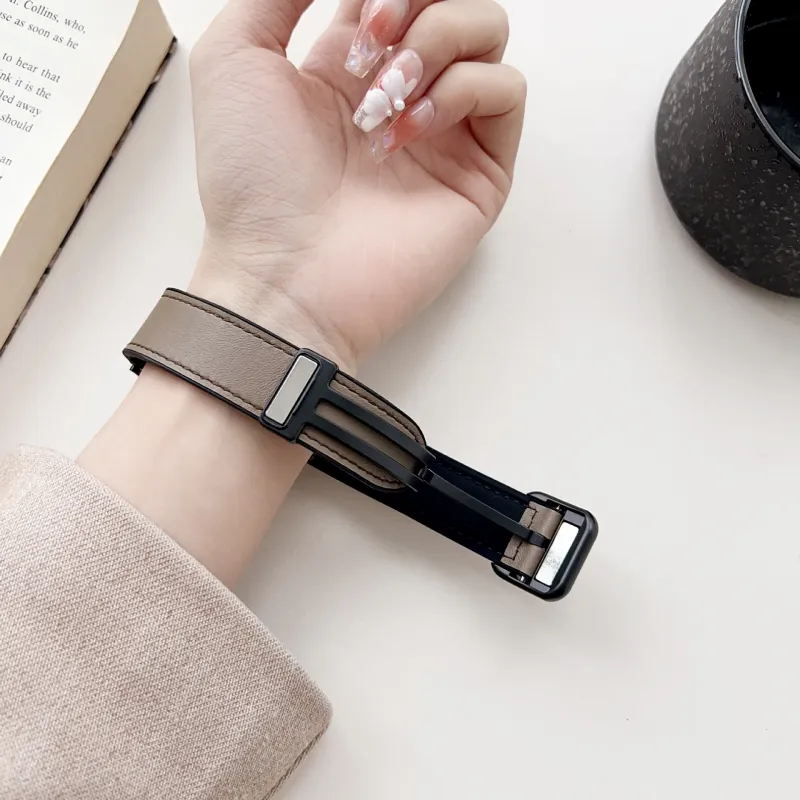 AOMN Apple Compatibility Watch Band Artificial Leather Material-3