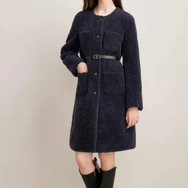 Goodland Coats Women's Deep Sea Blue-1