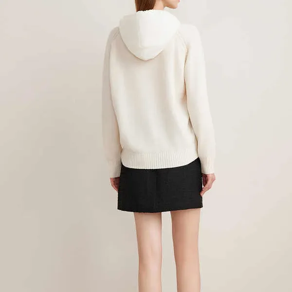 YINER GoodLand Knitwear Women's Ecru-2