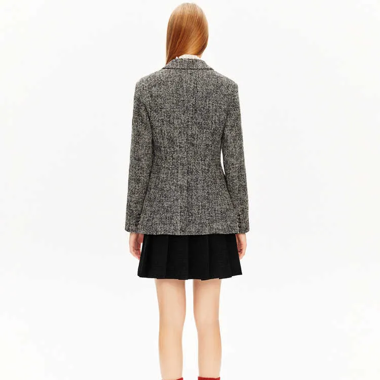PSALTER Business Suit Women's Silver-2