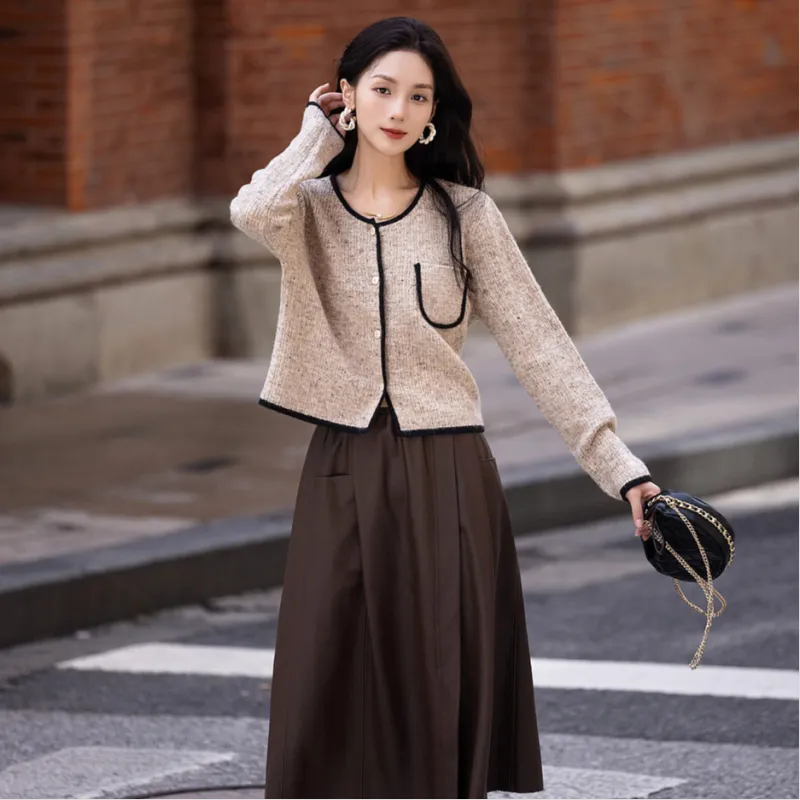 【dme】 Knitwear Women's Light Camel-1