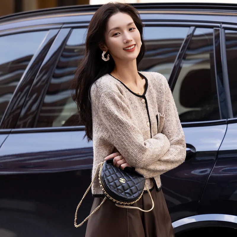 【dme】 Knitwear Women's Light Camel-3