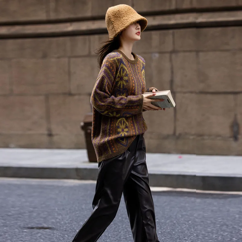 【dme】 Knitwear Women's Dark Camel-3