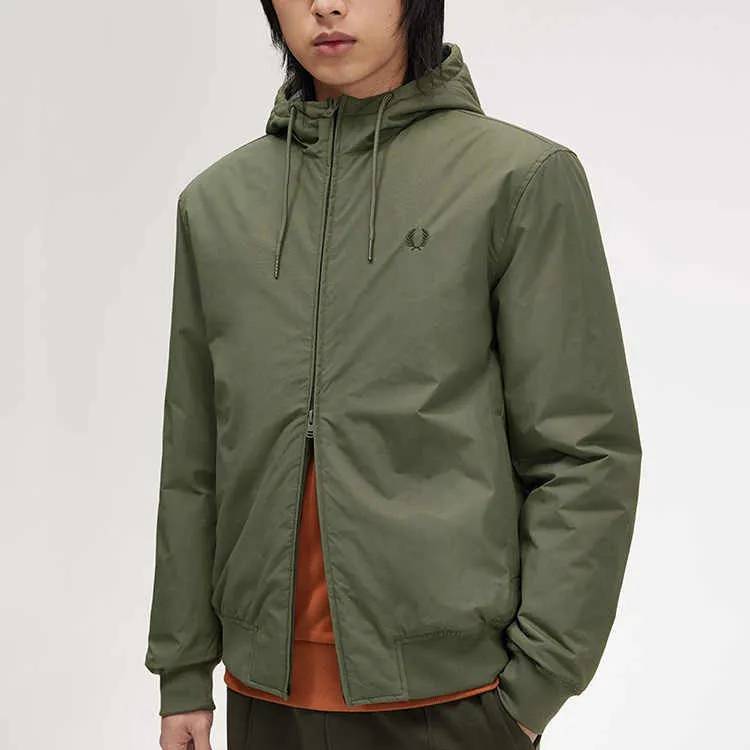 FRED PERRY Brentham Hooded Jacket-1