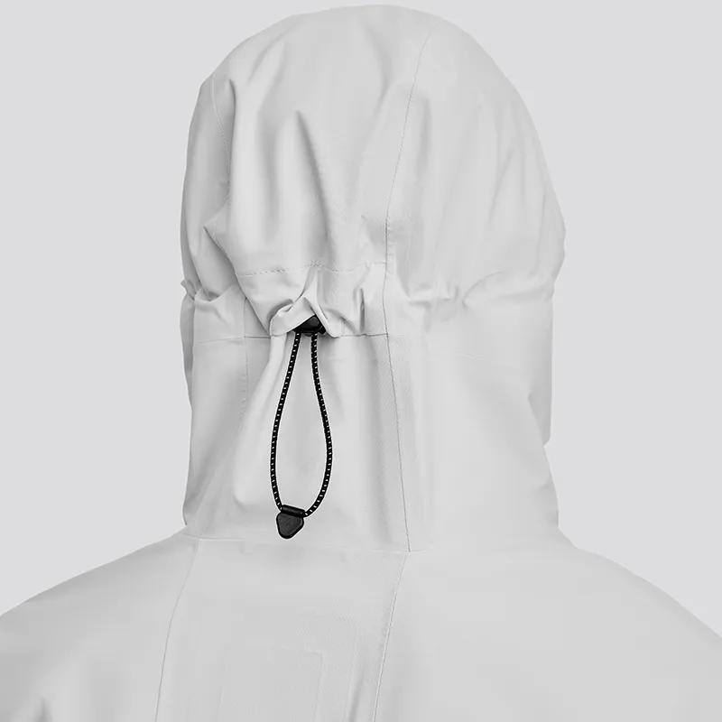 Skechers Waterproof And Windproof Windbreaker Jacket Unisex Moonball Gray-6