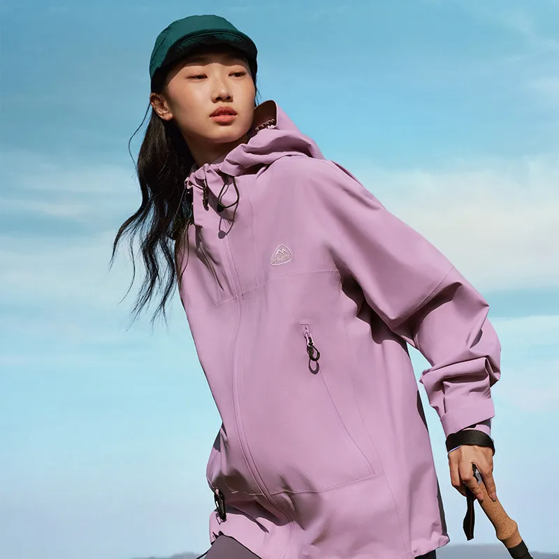 Skechers Windbreaker Jacket Unisex Lavender Dusty Purple-2