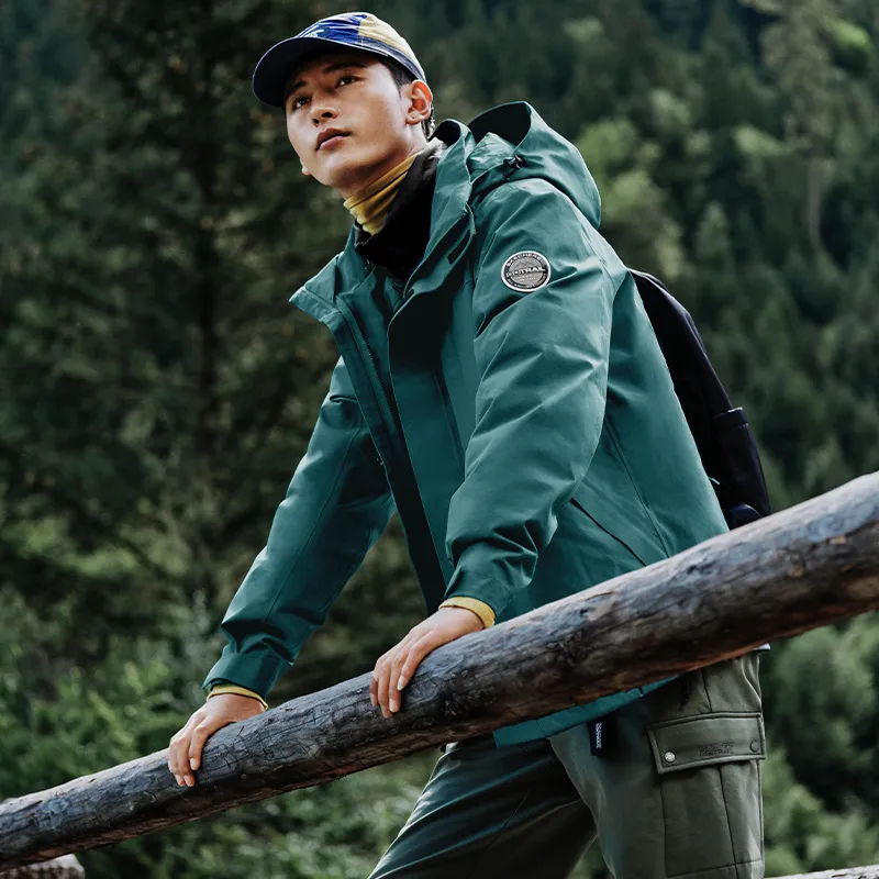 Skechers Windbreaker Jacket Men's Seaweed Army Green-6