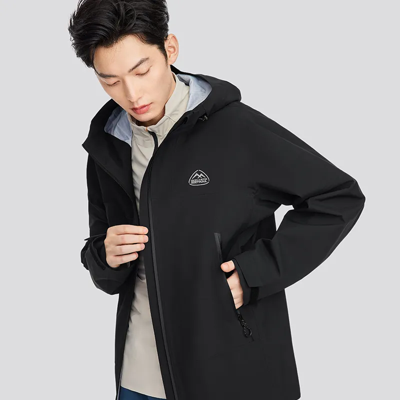 Skechers Windbreaker Jacket Unisex Carbon Black-2
