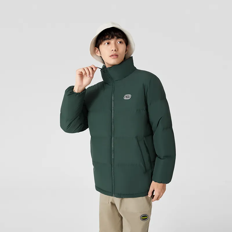 Skechers Down Jackets Unisex Estate Green/00X9-4