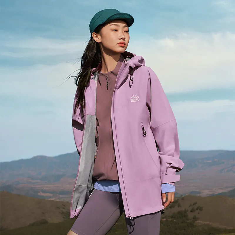 Skechers Windbreaker Jacket Unisex Lavender Dusty Purple-4