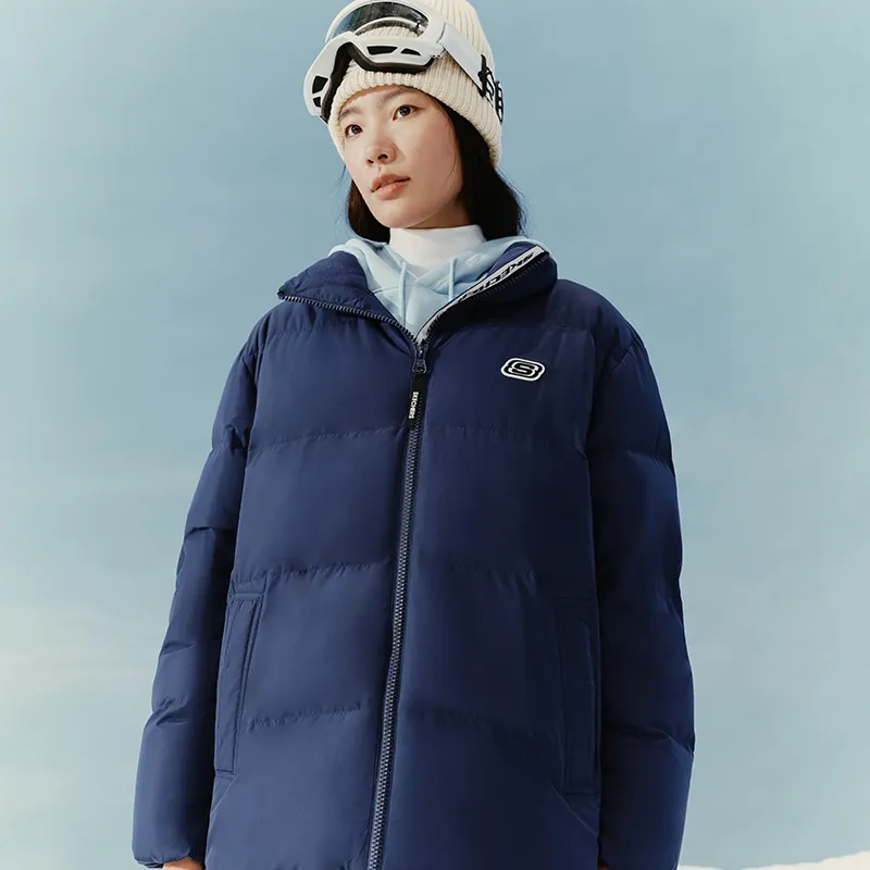 Skechers Down Jacket Unisex Medieval Blue-3