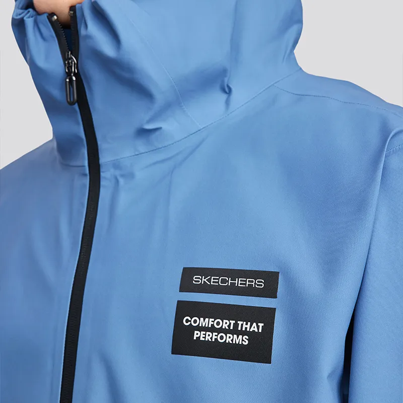 Skechers Jackets Coats Men's Turquoise-5