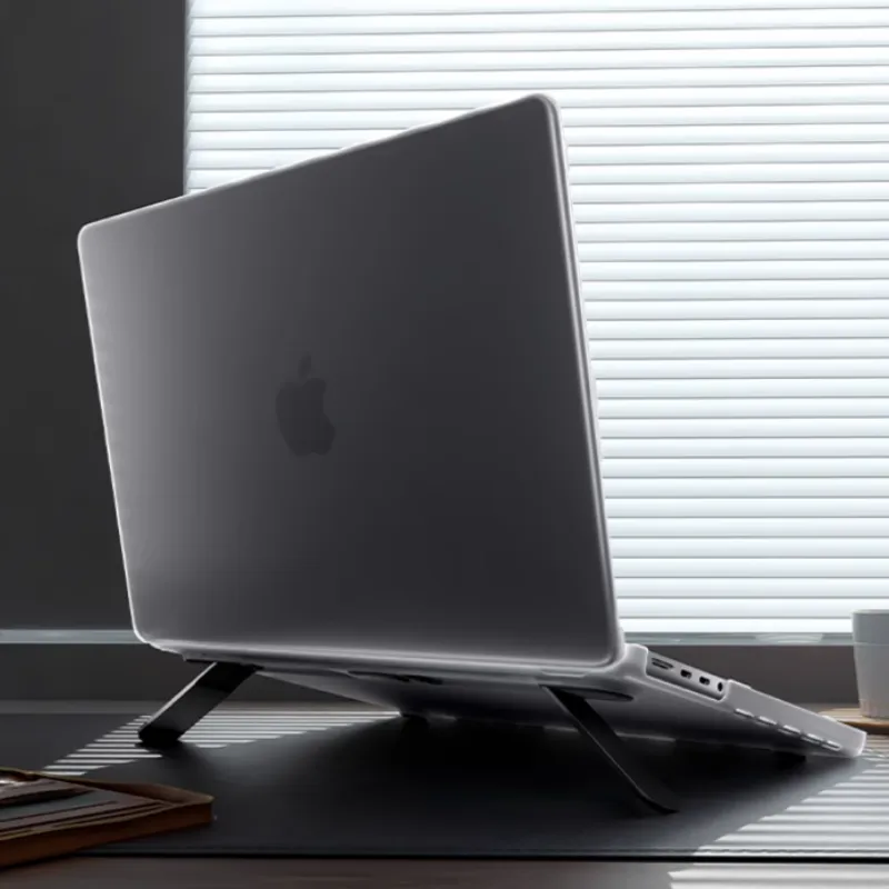 TORRAS Compatible With MacBook Pro Matte Transparent Extra Thin Shell Impact-Resistant Notebook Shell Film-1